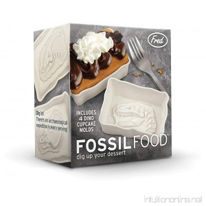 Fred FOSSIL FOOD Dinosaur Baking Cups Set of 4 - B004SHO4O4